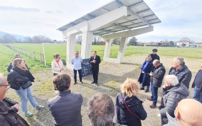 Martres-de-Rivière : une ombrière photovoltaïque en autoconsommation pour la mairie et la salle des fêtes