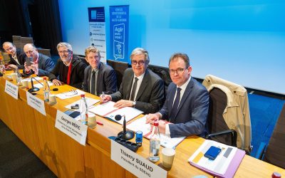 Jeudi 17 mars, le Conseil départemental de la Haute-Garonne et le SDEHG ont signé une convention annuelle de partenariat de 2 M€